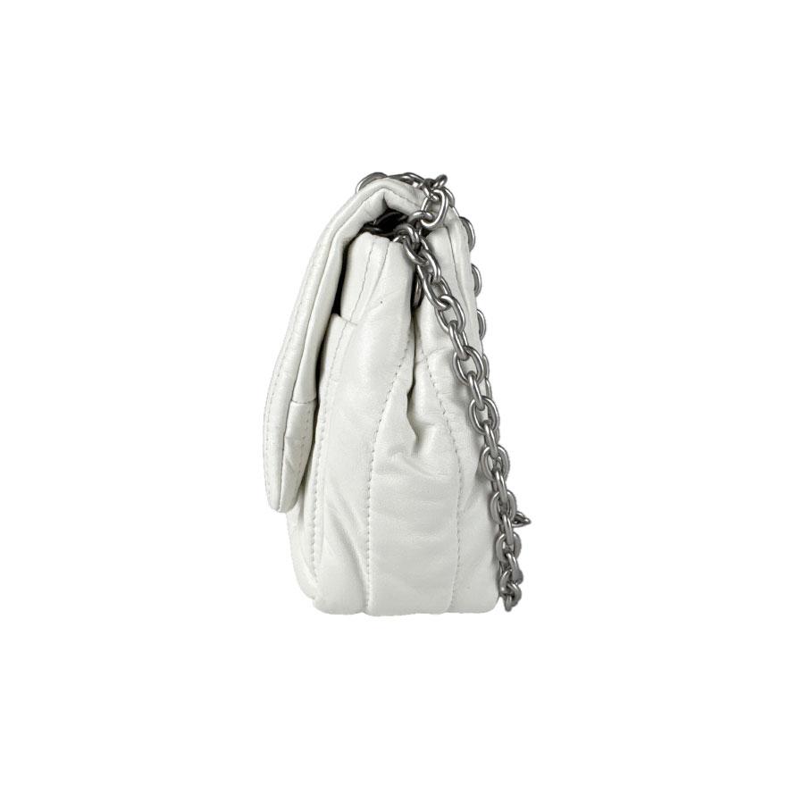 BALENCIAGA（バレンシアガ） ショルダーバッグ モナコ レザー ホワイト