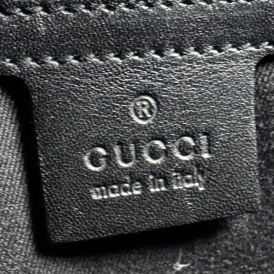 GUCCI（グッチ） ショルダーバッグ GGキャンバス/レザー ブラック