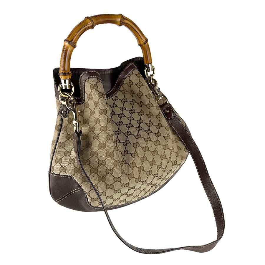 GUCCI（グッチ） ハンドバッグ ショルダーバッグ バンブー GG