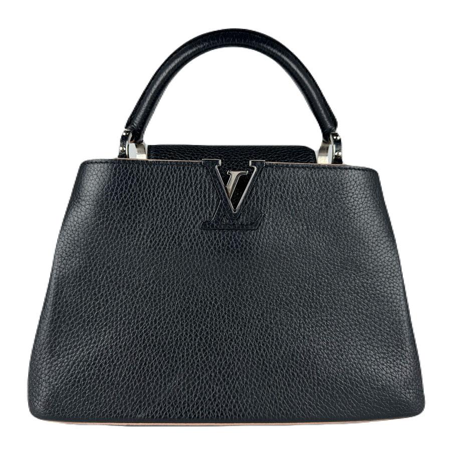 ヴィトン カプシーヌBB ショルダー ハンドバッグ ブラック LOUIS VUITTON(ルイヴィトン) / カプシーヌBB_フラワー/ハンドバッグ