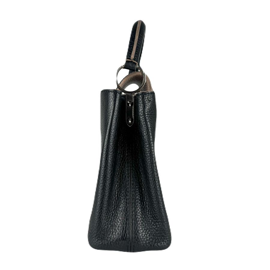 ヴィトン カプシーヌBB ショルダー ハンドバッグ ブラック LOUIS VUITTON(ルイヴィトン) / カプシーヌBB_フラワー/ハンドバッグ