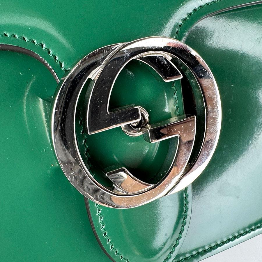 GUCCI（グッチ） ショルダーバッグ インターロッキングG レザー/メタル