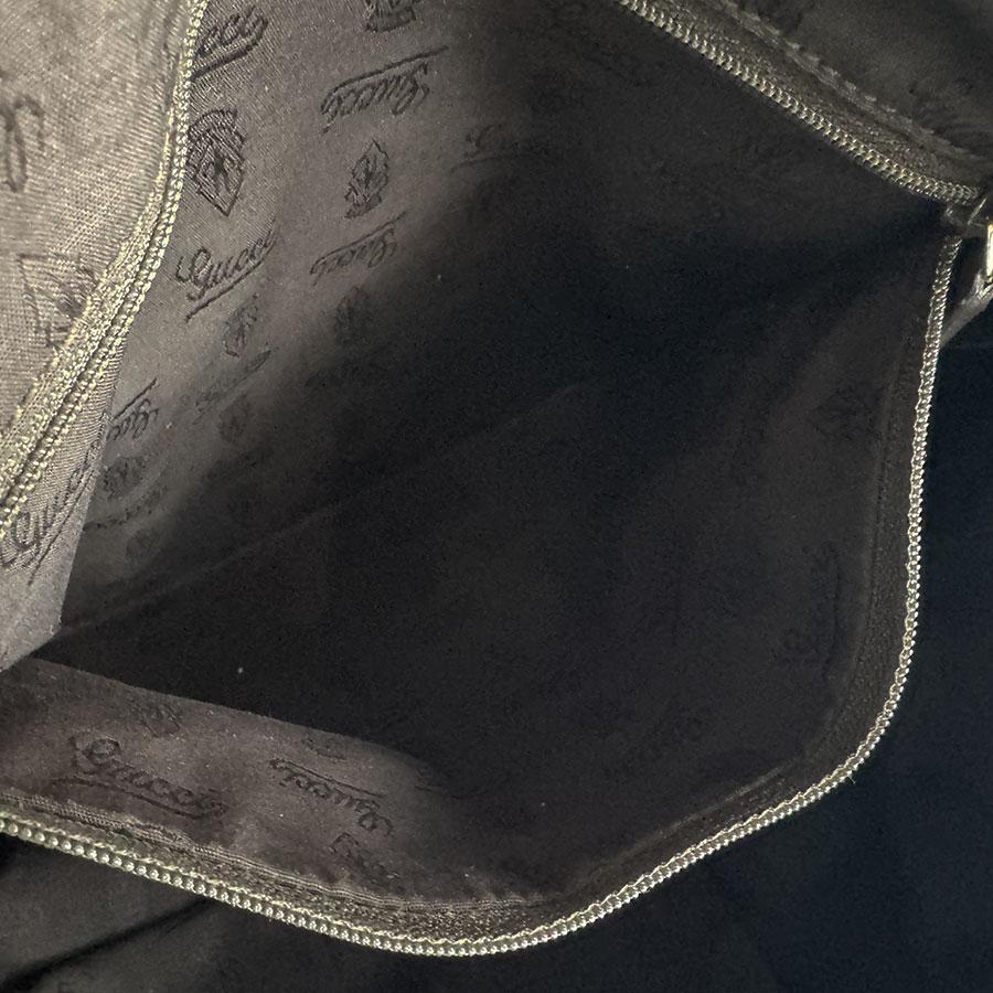 GUCCI（グッチ） ショルダーバッグ グッチシマ レザー ダークブラウン