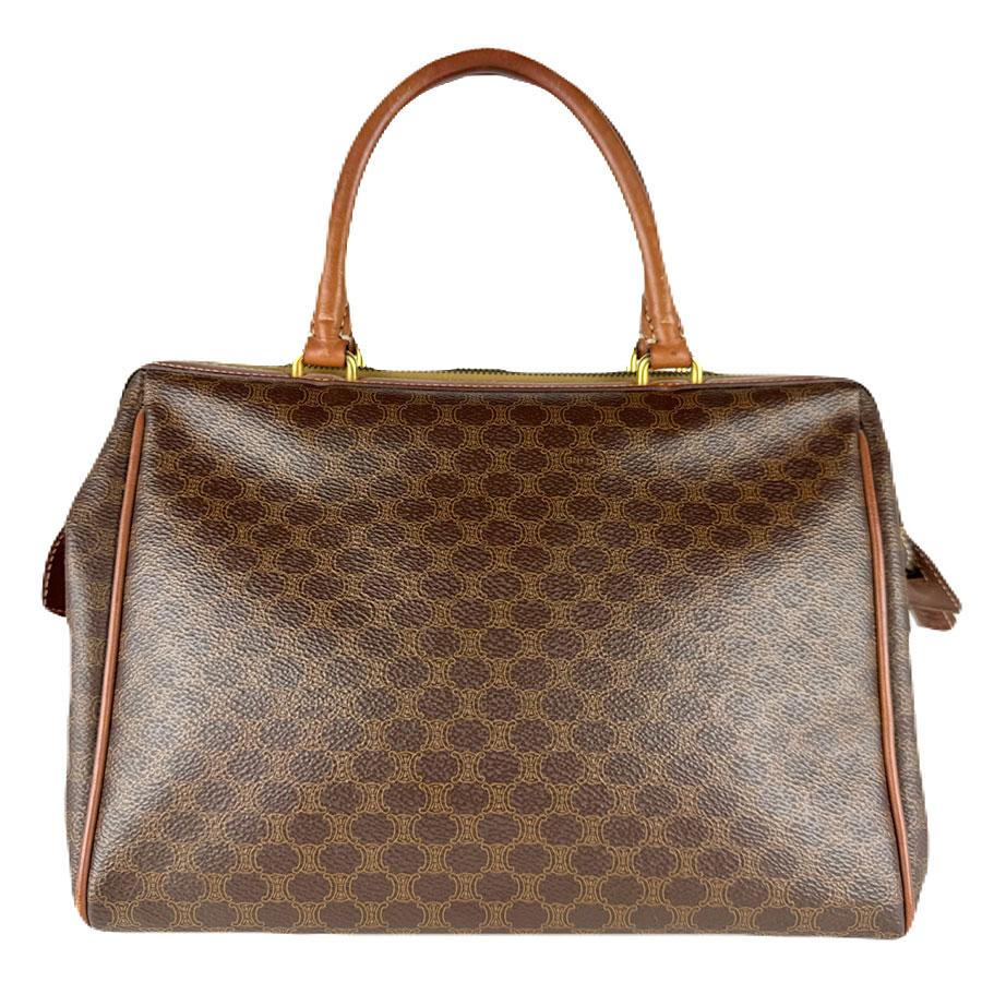 CELINE（セリーヌ） ハンドバッグ マカダム PVCコーティングキャンバス