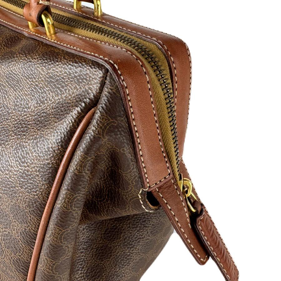 CELINE（セリーヌ） ハンドバッグ マカダム PVCコーティングキャンバス