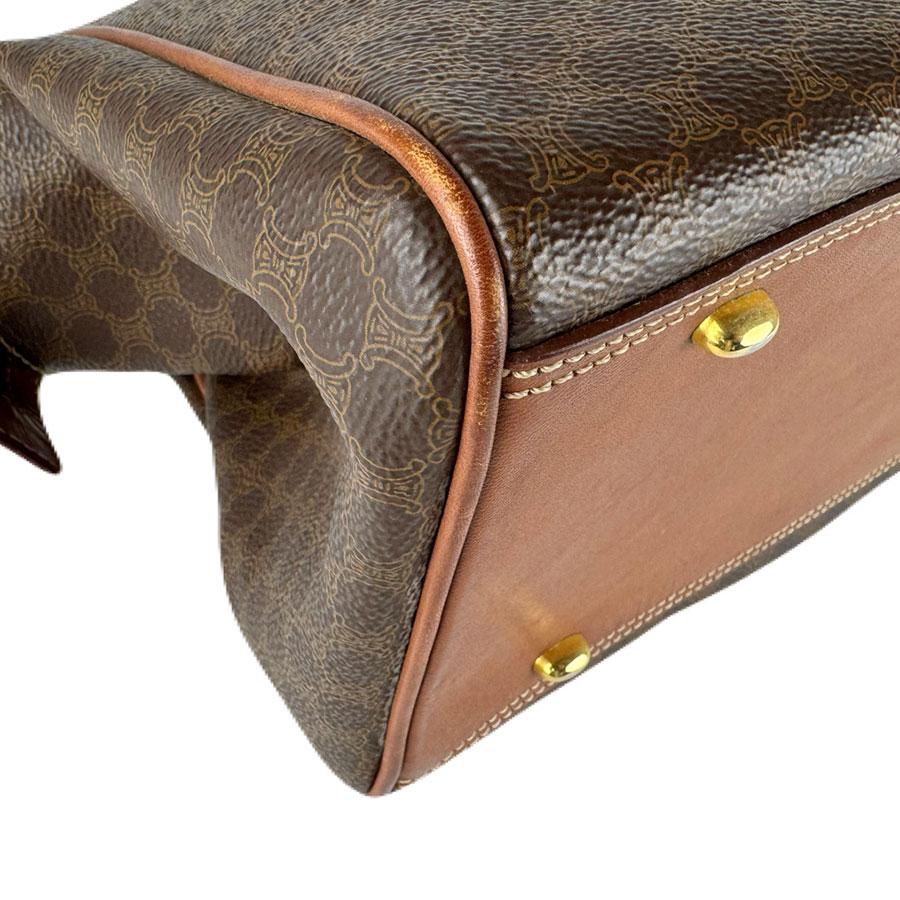 CELINE（セリーヌ） ハンドバッグ マカダム PVCコーティングキャンバス