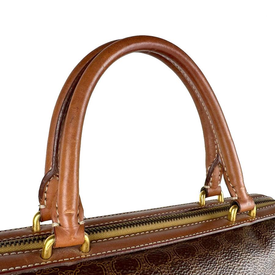 CELINE（セリーヌ） ハンドバッグ マカダム PVCコーティングキャンバス