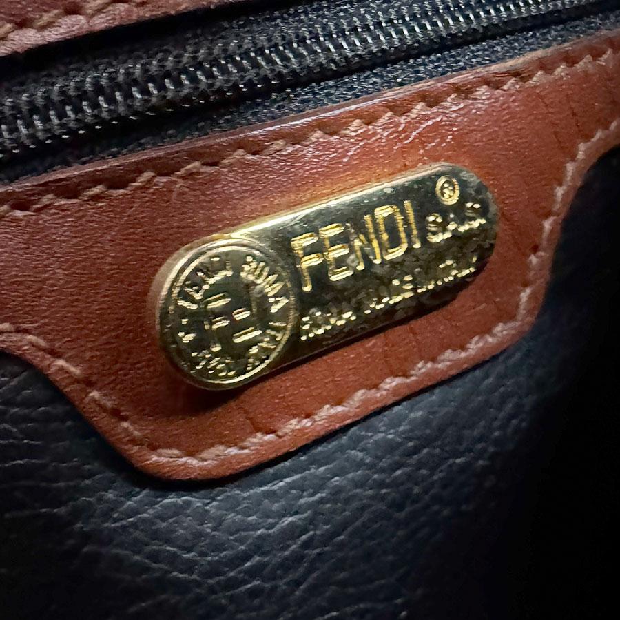 FENDI（フェンディ） ショルダーバッグ ペカン PVC/レザー ブラウン