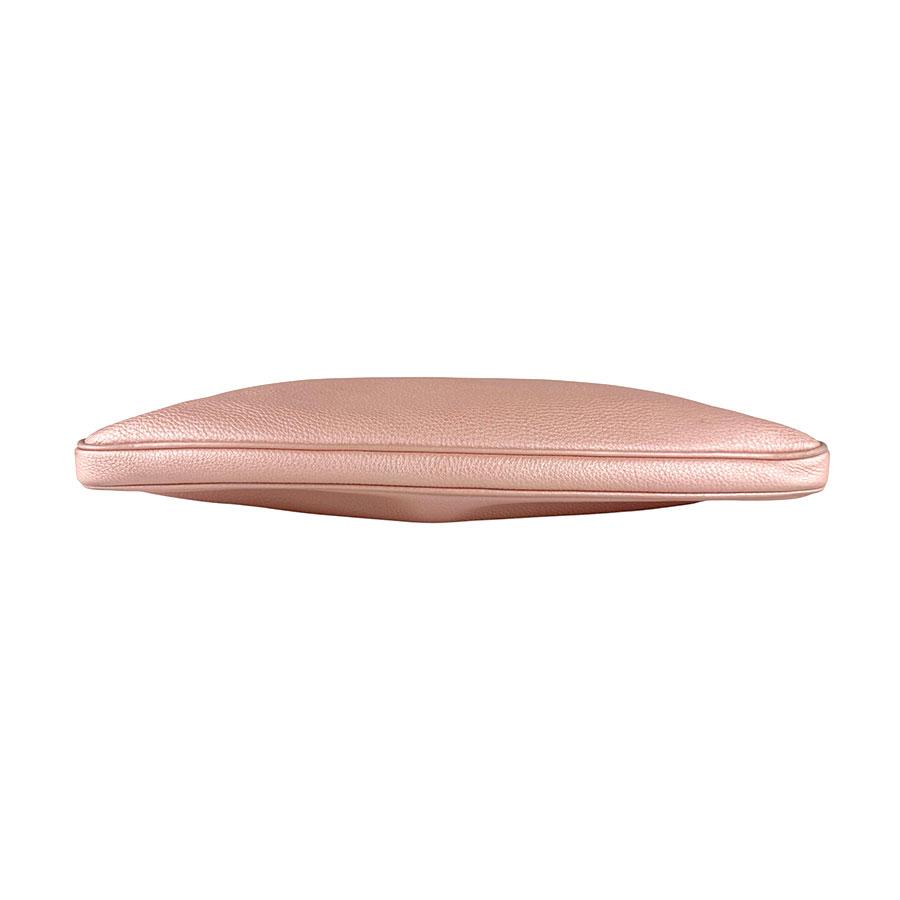 FENDI（フェンディ） ハンドバッグ レザー メタリックピンク