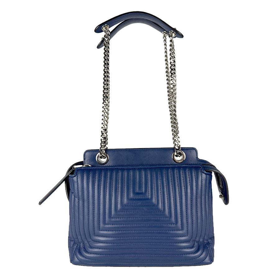 専用出品です。⭐︎美品 FENDI フェンディ ドットコム レザー 2WAY FENDI（フェンディ） ショルダーバッグ ドットコム レザー ネイビー