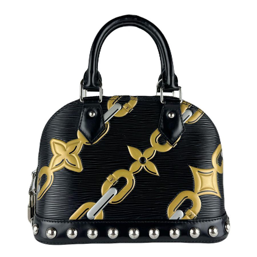 Louis Vuitton エピアルマブラック ハンドバッグ（ストラップ付き） LOUIS VUITTON（ルイ・ヴィトン） ルイ ヴィトン ハンドバッグ