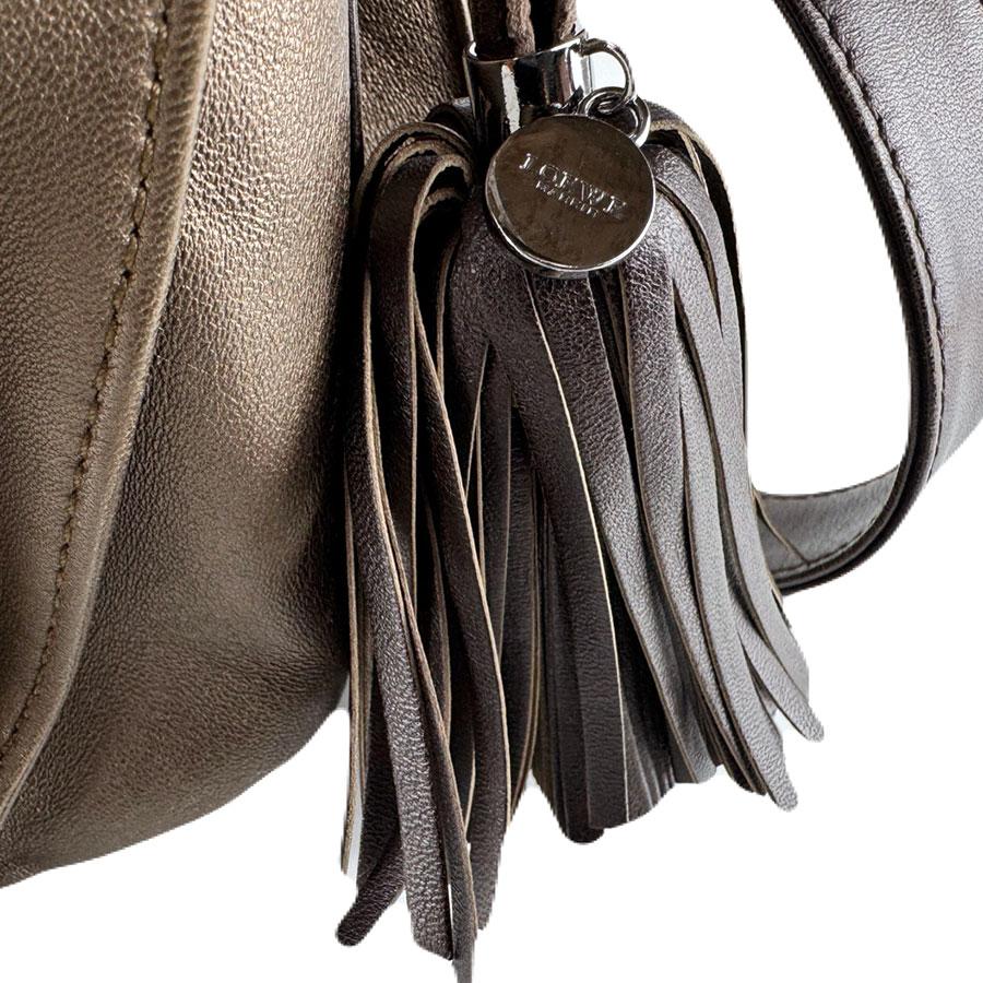 LOEWE（ロエベ） ショルダーバッグ フラメンコ レザー メタリック