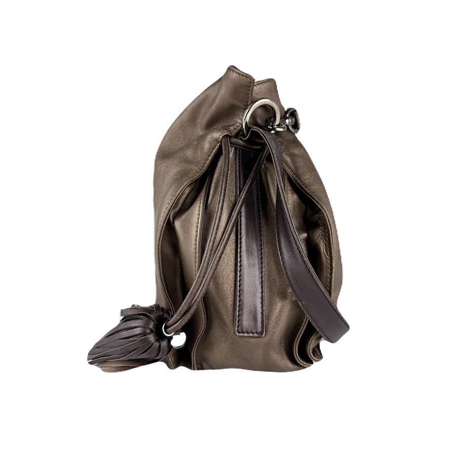 LOEWE（ロエベ） ショルダーバッグ フラメンコ レザー メタリック