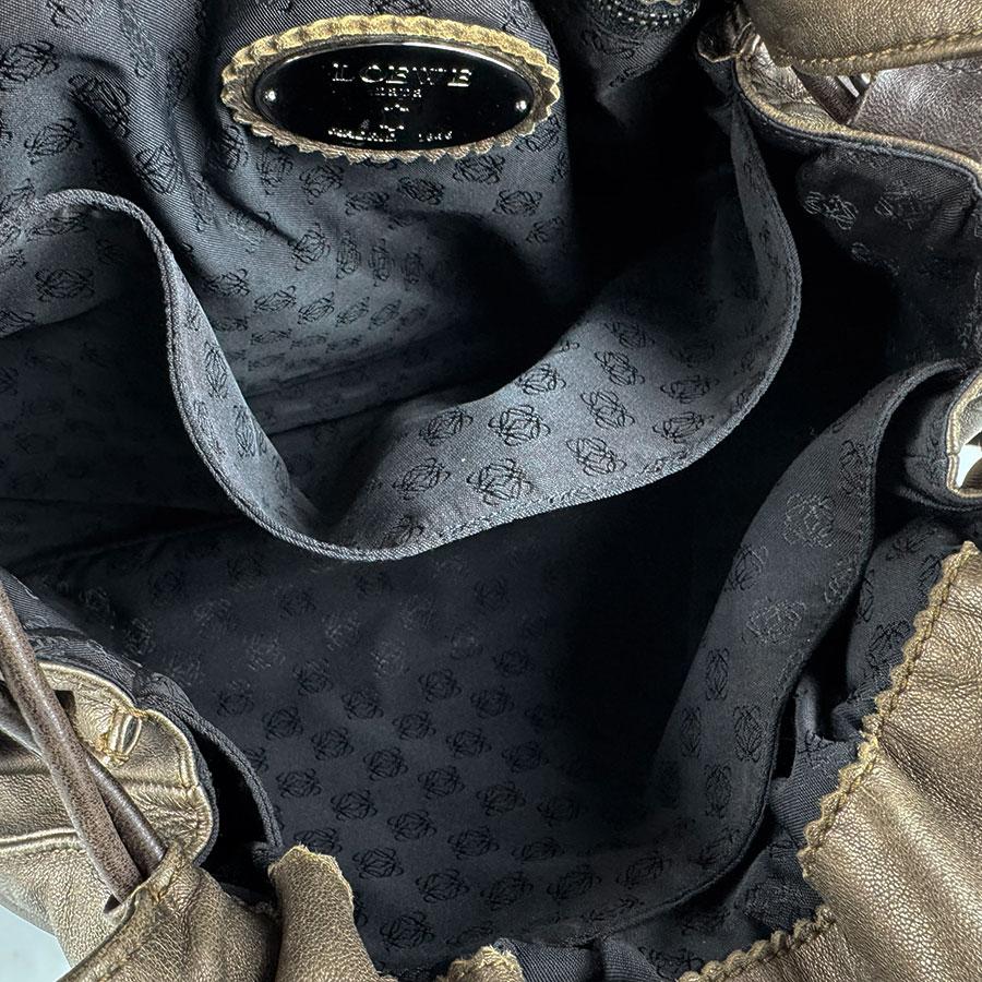 LOEWE（ロエベ） ショルダーバッグ フラメンコ レザー メタリック