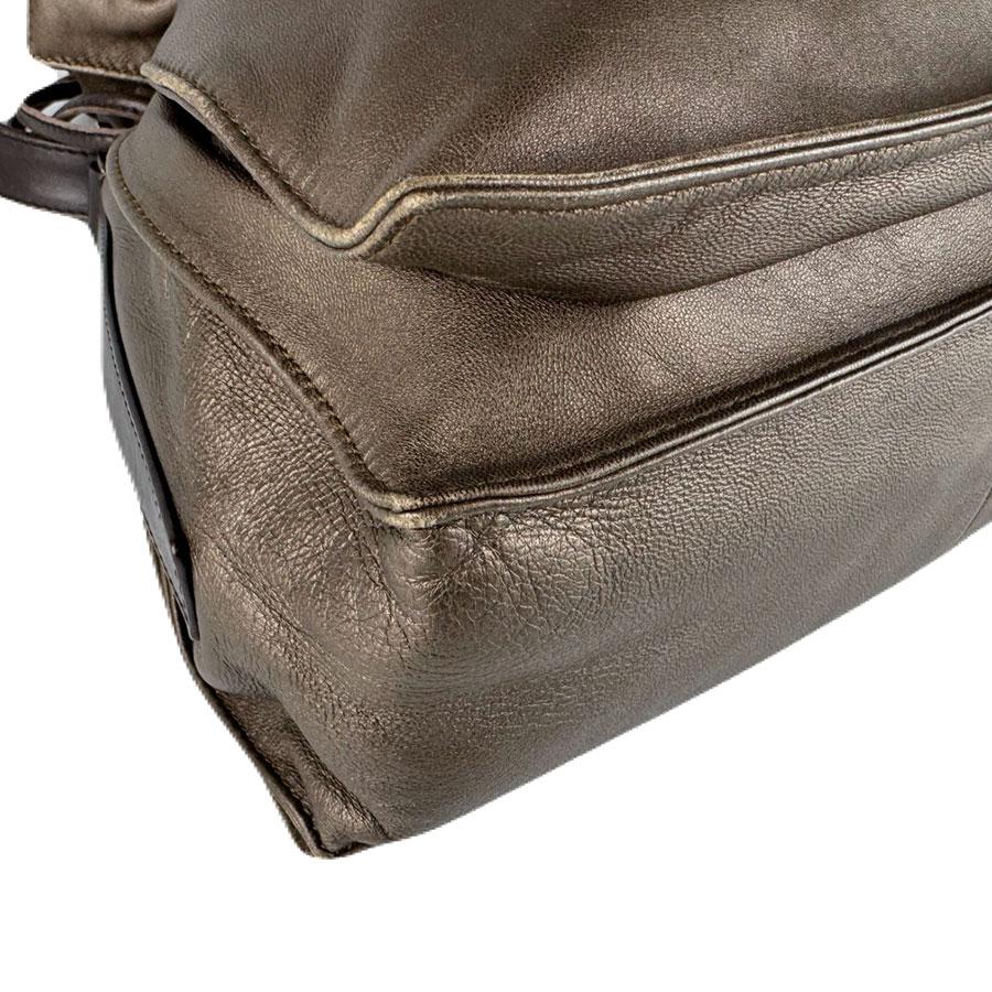 LOEWE（ロエベ） ショルダーバッグ フラメンコ レザー メタリック