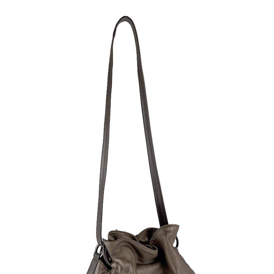 LOEWE レザー ショルダーバッグ LOEWE（ロエベ） ショルダーバッグ フラメンコ レザー メタリック