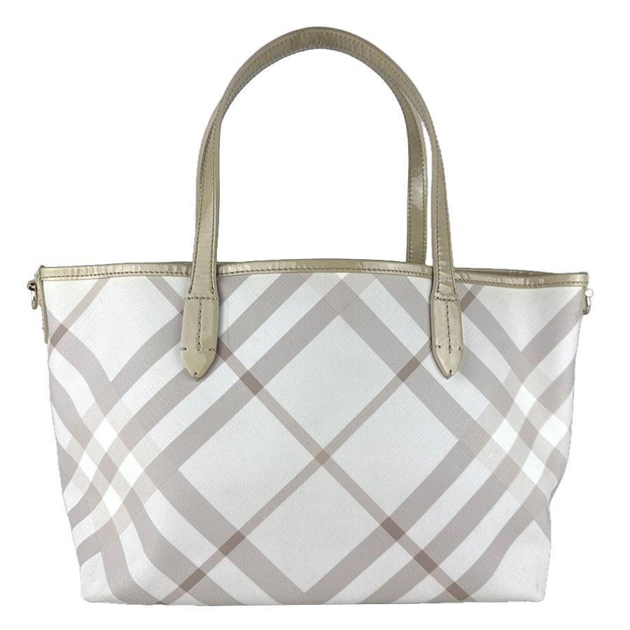BURBERRY（バーバリー） ハンドバッグ PVCコーティングキャンバス 