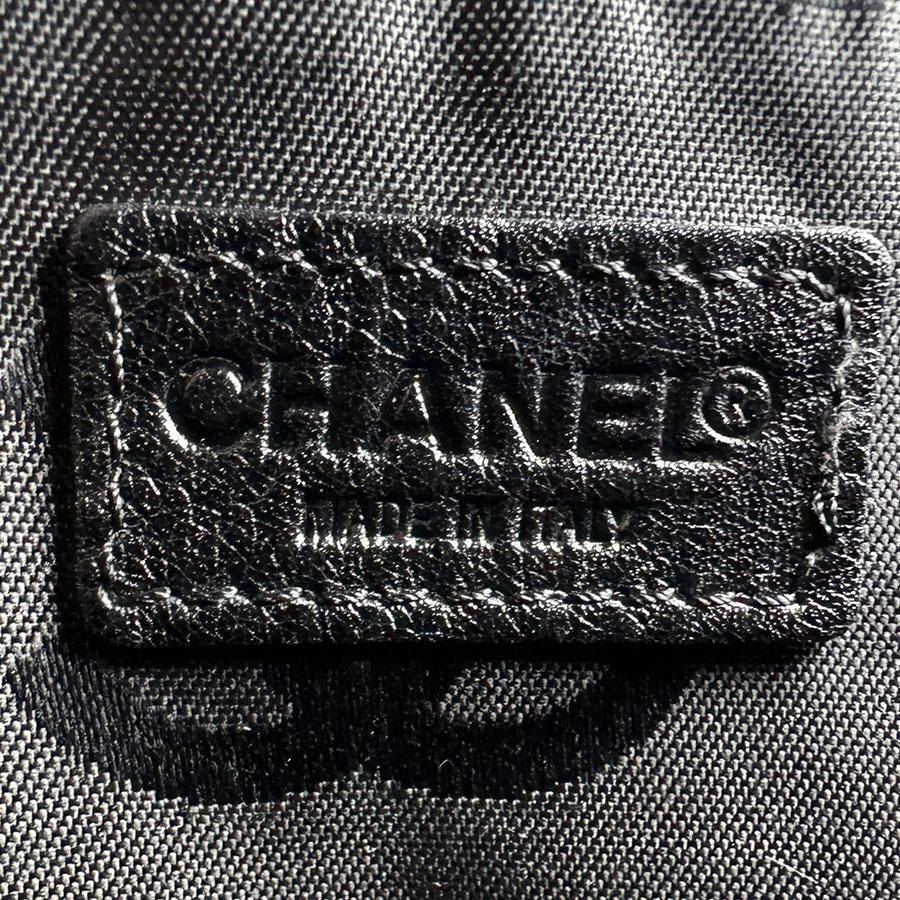 シャネル CHANEL ハンドバッグ ワイルドステッチ レザー ブラック_10