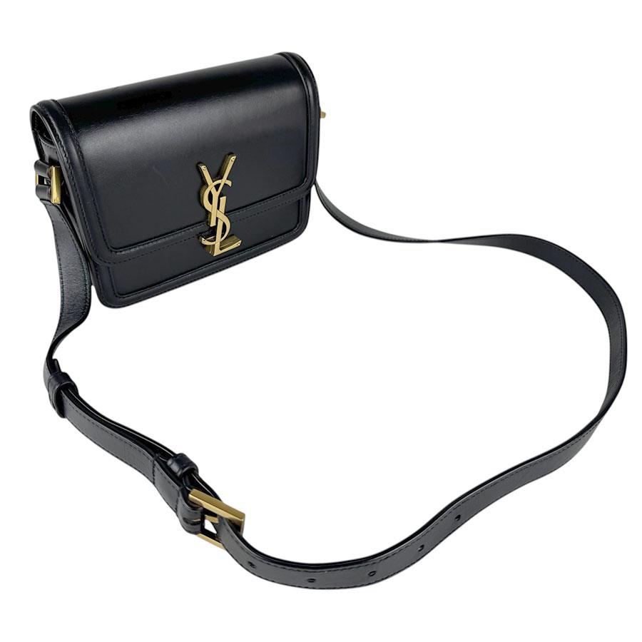 サンローラン SAINT LAURENT ショルダーバッグ ソルフェリーノ レザー ブラック レディース 送料無料【中古】 z9003 サンローラン SAINT LAURENT ショルダーバッグ ソルフェリーノ レザー