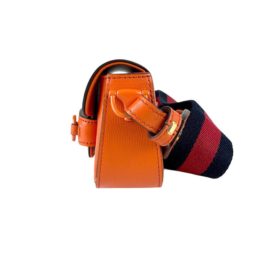 GUCCI（グッチ） ショルダーバッグ ホースビット1955 レザー オレンジ
