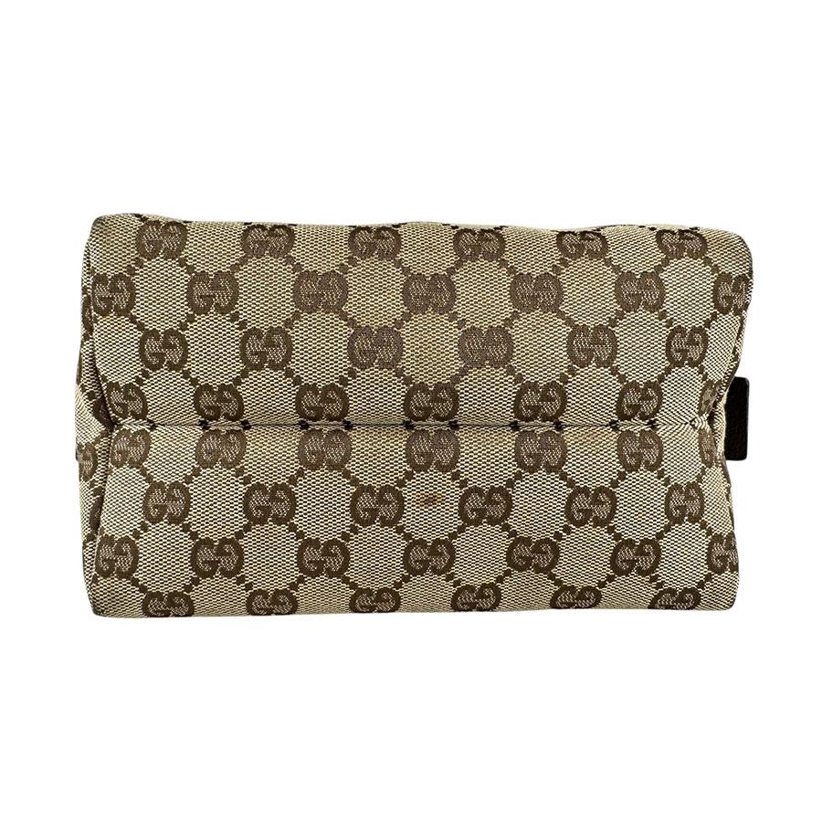 GUCCI（グッチ） ハンドバッグ GGキャンバス/レザー ブラウン