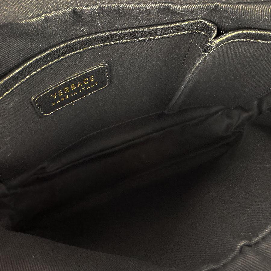 ヴェルサーチ VERSACE クラッチバッグ メデューサ レザー ブラック