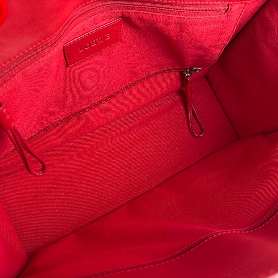ロエベ LOEWE ショルダーバッグ ショッパートート レザー レッド_4