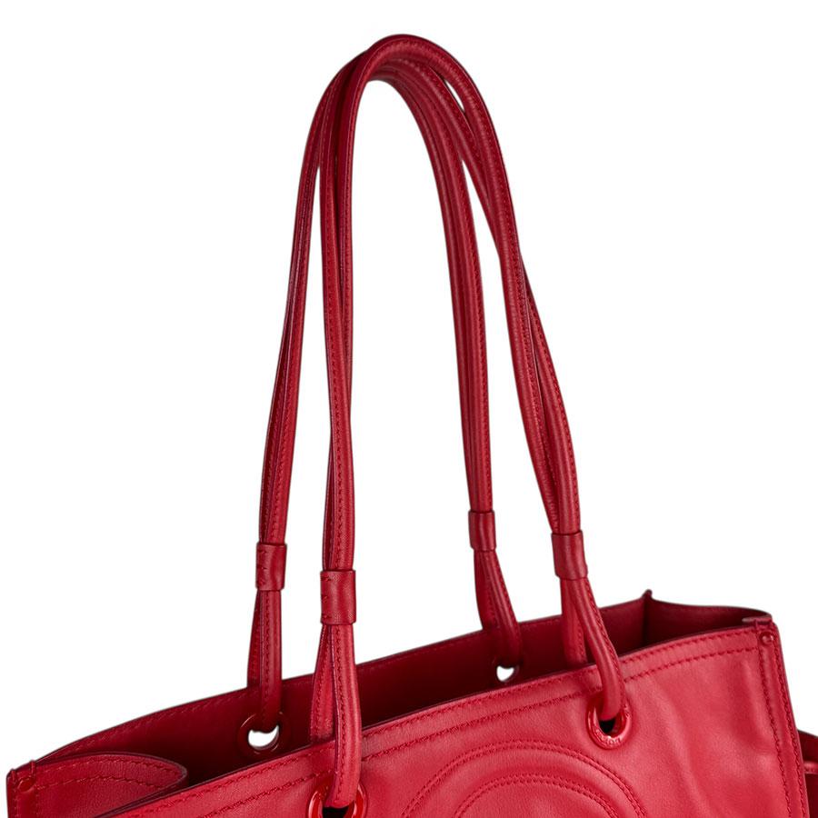 ロエベ LOEWE ショルダーバッグ ショッパートート レザー レッド_9