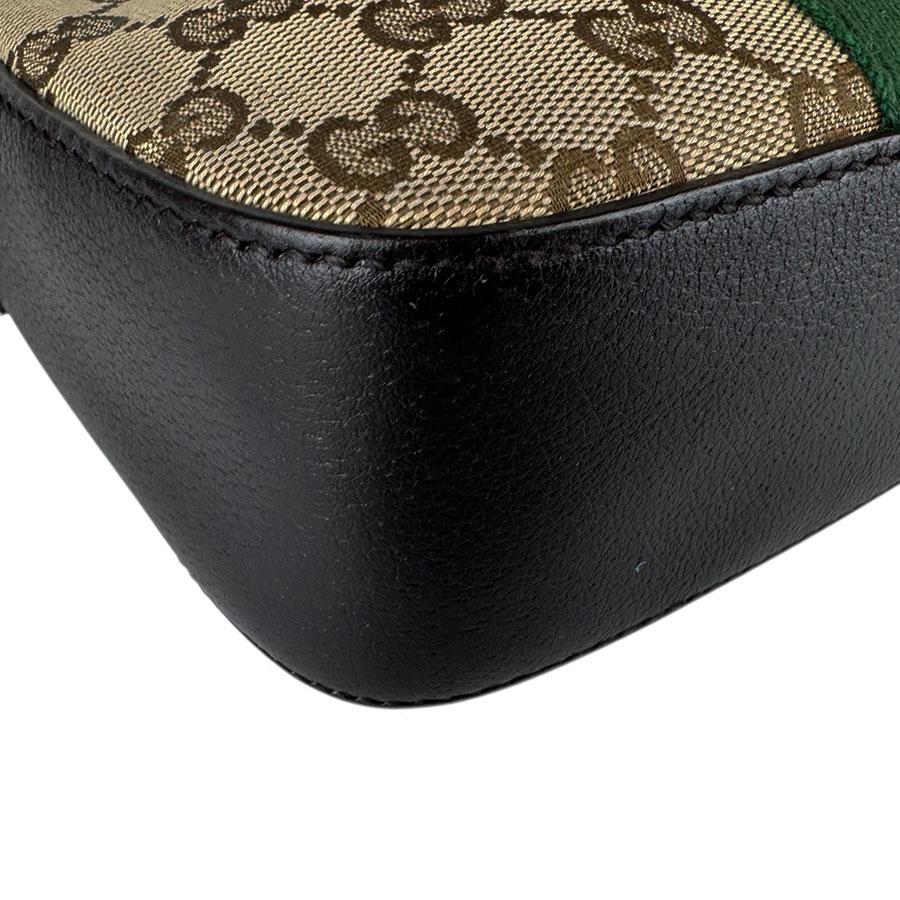 GUCCI（グッチ） ショルダーバッグ Bee GGキャンバス/レザー ブラウン