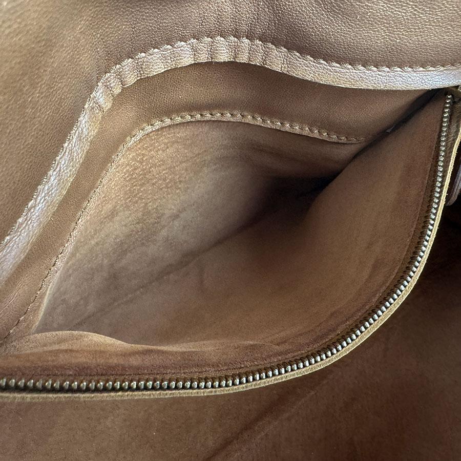 ボッテガヴェネタ BOTTEGAVENETA ハンドバッグ イントレチャート レザー ブラウン