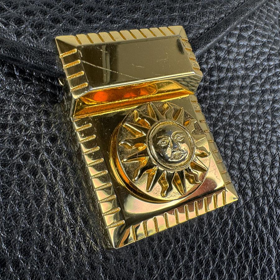ヴェルサーチ VERSACE クラッチバッグ メデューサ レザー ブラック