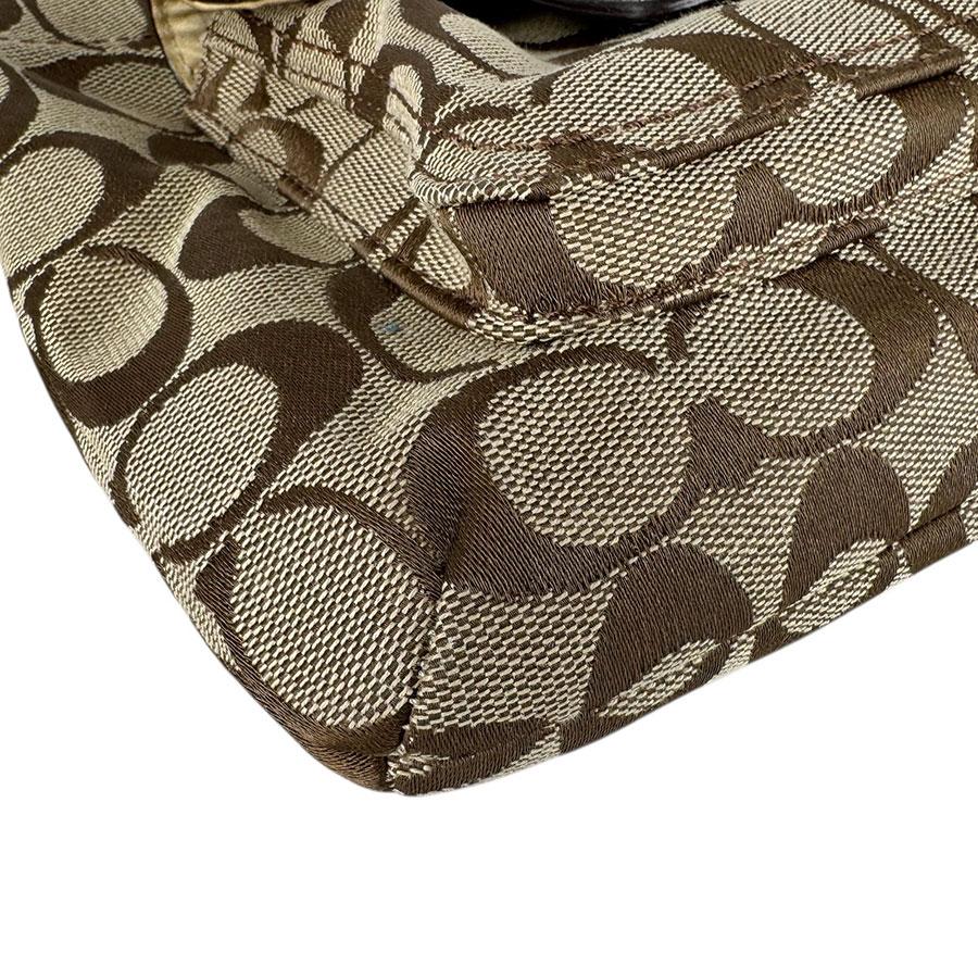 COACH（コーチ） ショルダーバッグ シグネチャー キャンバス ブラウン