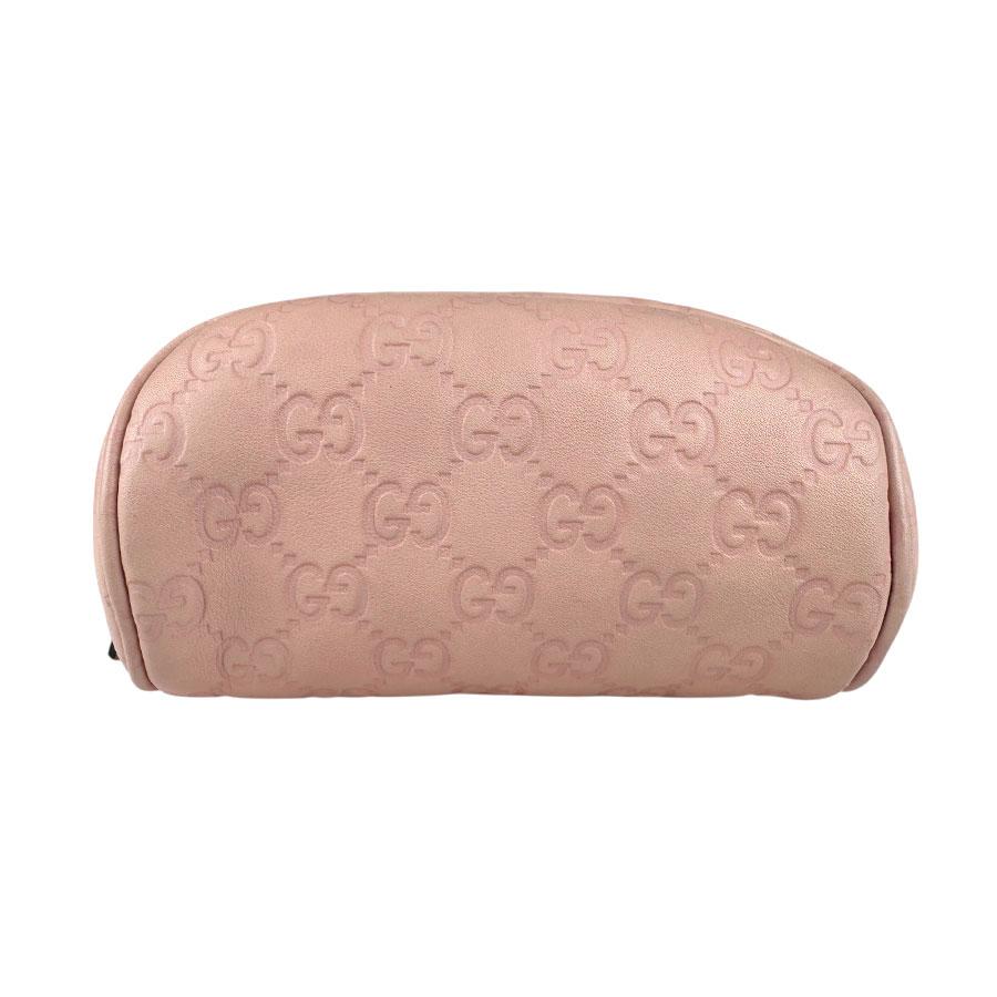 美品　正規品　GUCCI ポーチ GUCCI（グッチ） ポーチ レザー ピンク : ブランドバリュー - 通販