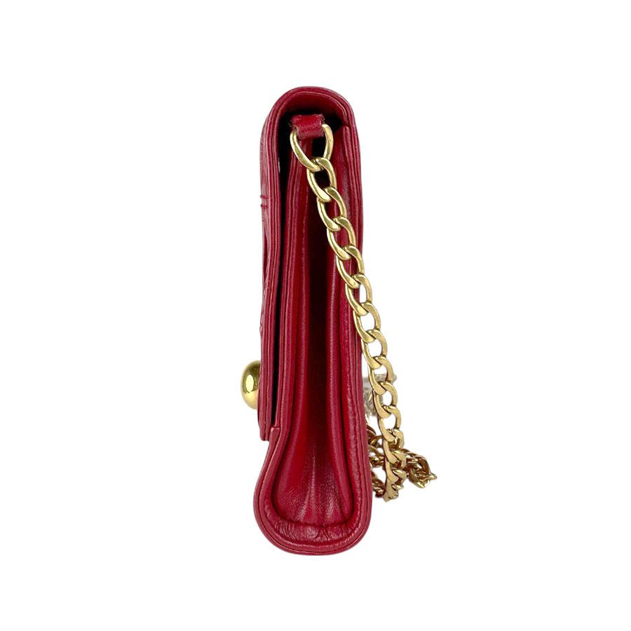 プラダ PRADA ショルダーバッグ レザー レッド レディース 送料無料【中古】 z9094 PRADA（プラダ） ショルダーバッグ レザー レッド : ブランドバリュー
