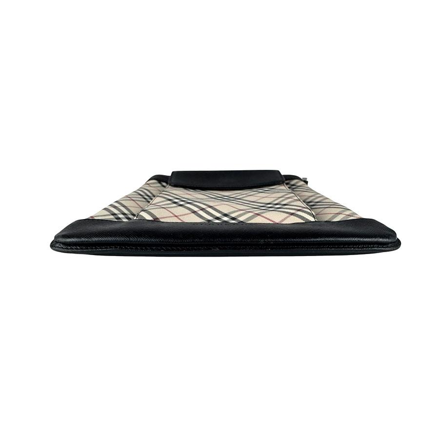 バーバリー BURBERRY ショルダーバッグ ナイロンキャンバス/レザー ベージュ/ブラック レディース 送料無料【中古】 z9098 BURBERRY（バーバリー） ショルダーバッグ ナイロンキャンバス/レザー