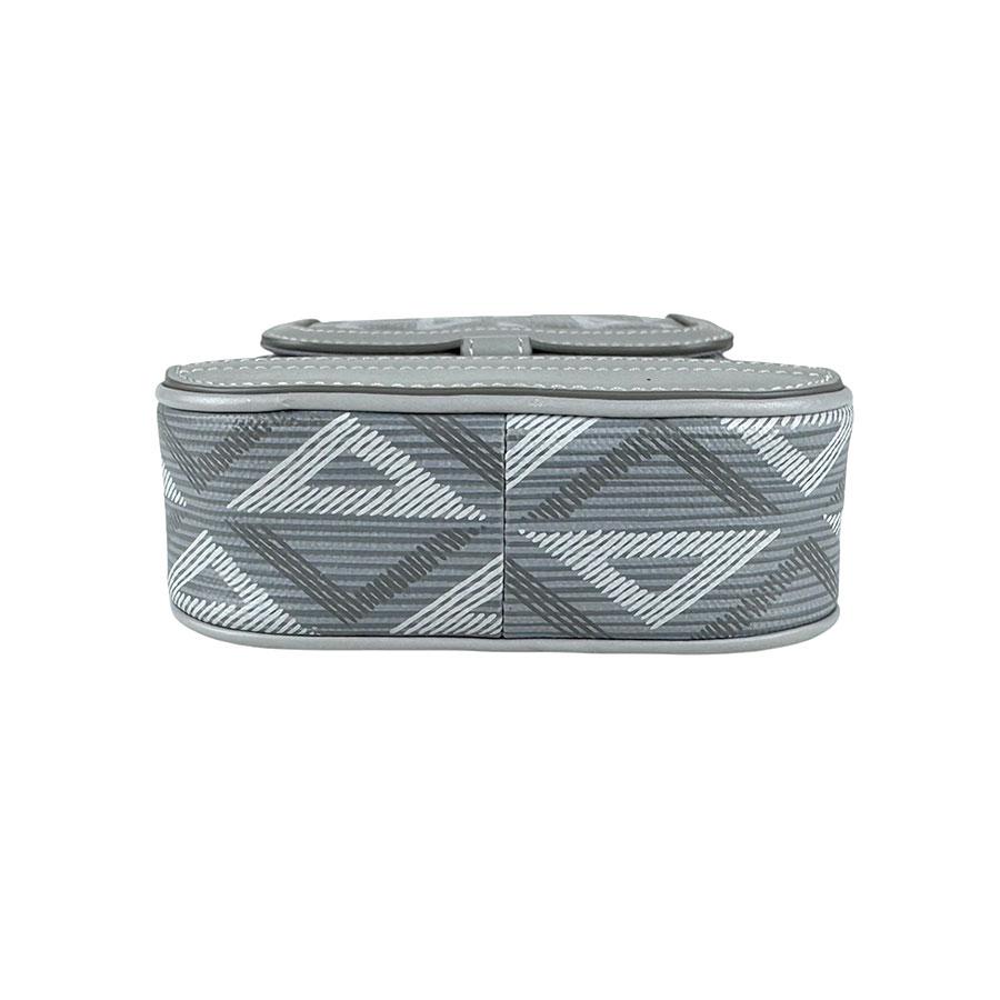 【未使用級】ディオール　D-タッチ ショルダーポーチ　CDダイヤモンド グレー クリスチャンディオール Christian Dior ショルダーバッグ CD