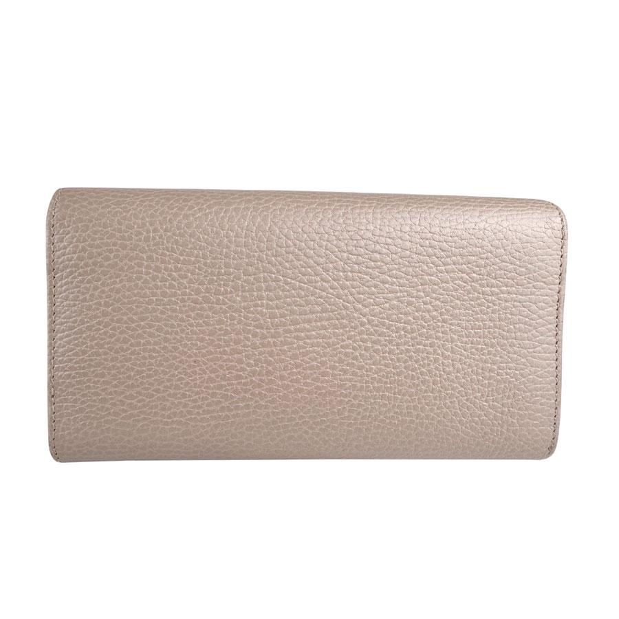 GUCCI 長財布　ベージュ GUCCI（グッチ） 長財布 レザー ベージュ : ブランドバリュー - 通販