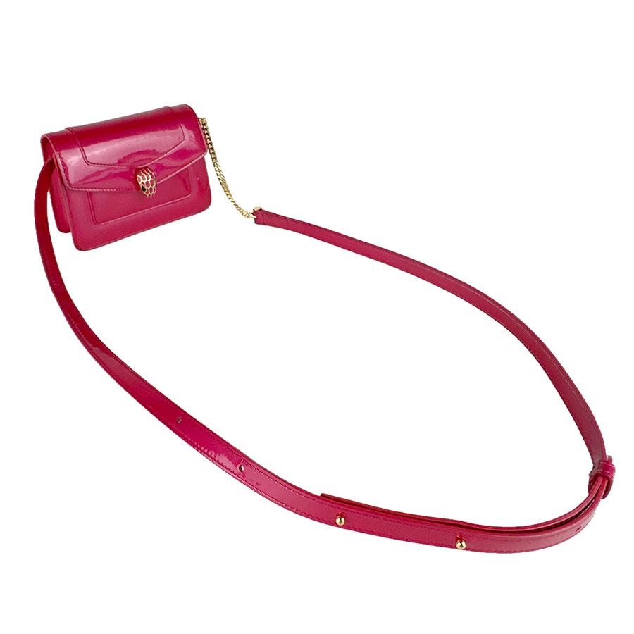 ブルガリ ショルダーバッグ セルペンティ パテントレザー シルバー BVLGARI（ブルガリ） ショルダーバッグ セルペンティ フォーエバー