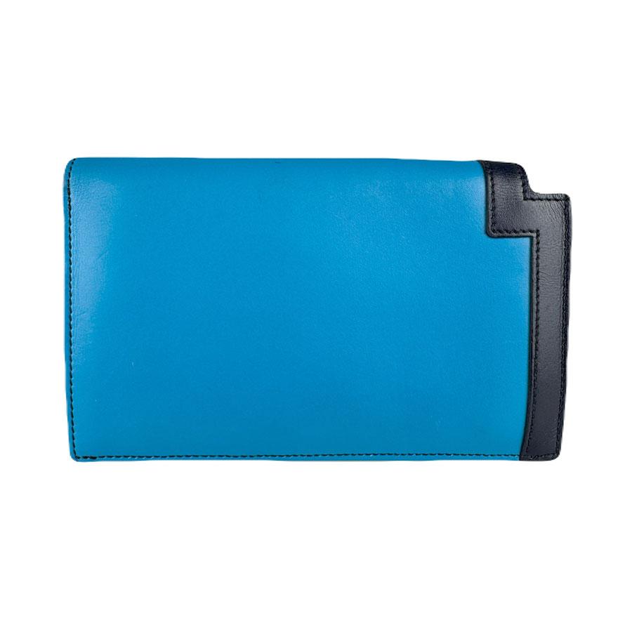エルメス HERMES 長財布 カマイユ コンバインロング/タデラクト ブルーザンジバル/ブラック/オレンジポピー ユニセックス 送料無料【中古】 z9114 HERMES（エルメス） 長財布 カマイユ コンバインロング/タデラクト