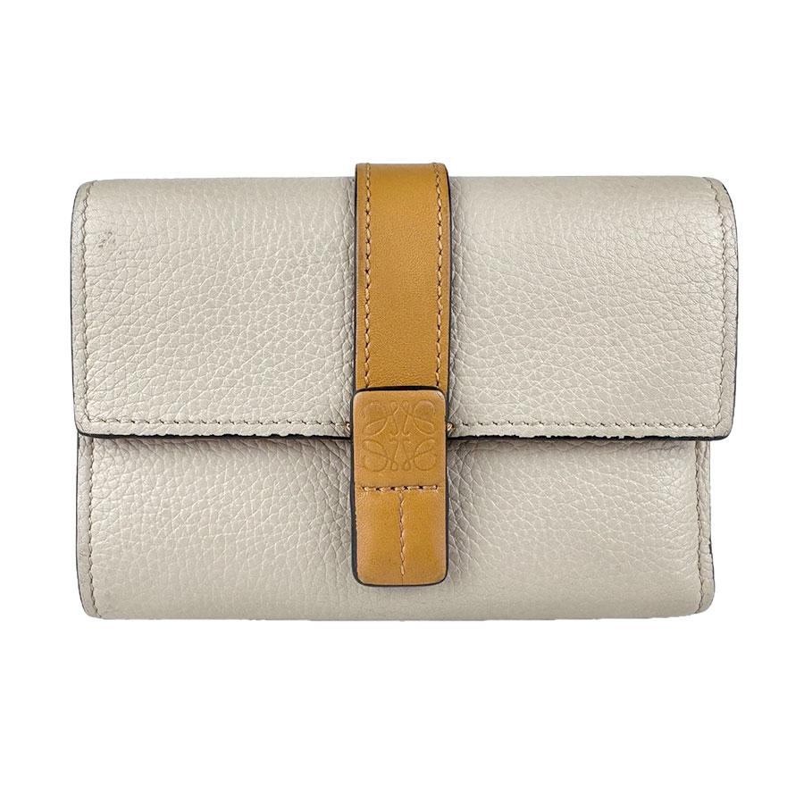 LOEWE（ロエベ） 三つ折り財布 ヴァーティカル ウォレット スモール