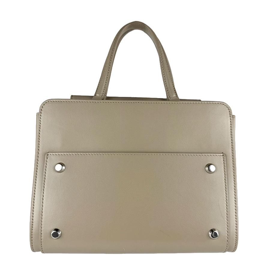 バレンシアガ BALENCIAGA ハンドバッグ ショルダーバッグ マネー スモール トートバッグ レザー グレージュ