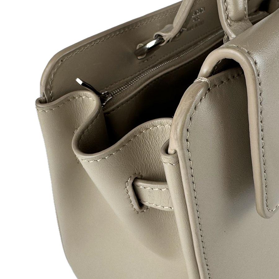 バレンシアガ BALENCIAGA ハンドバッグ ショルダーバッグ マネー スモール トートバッグ レザー グレージュ
