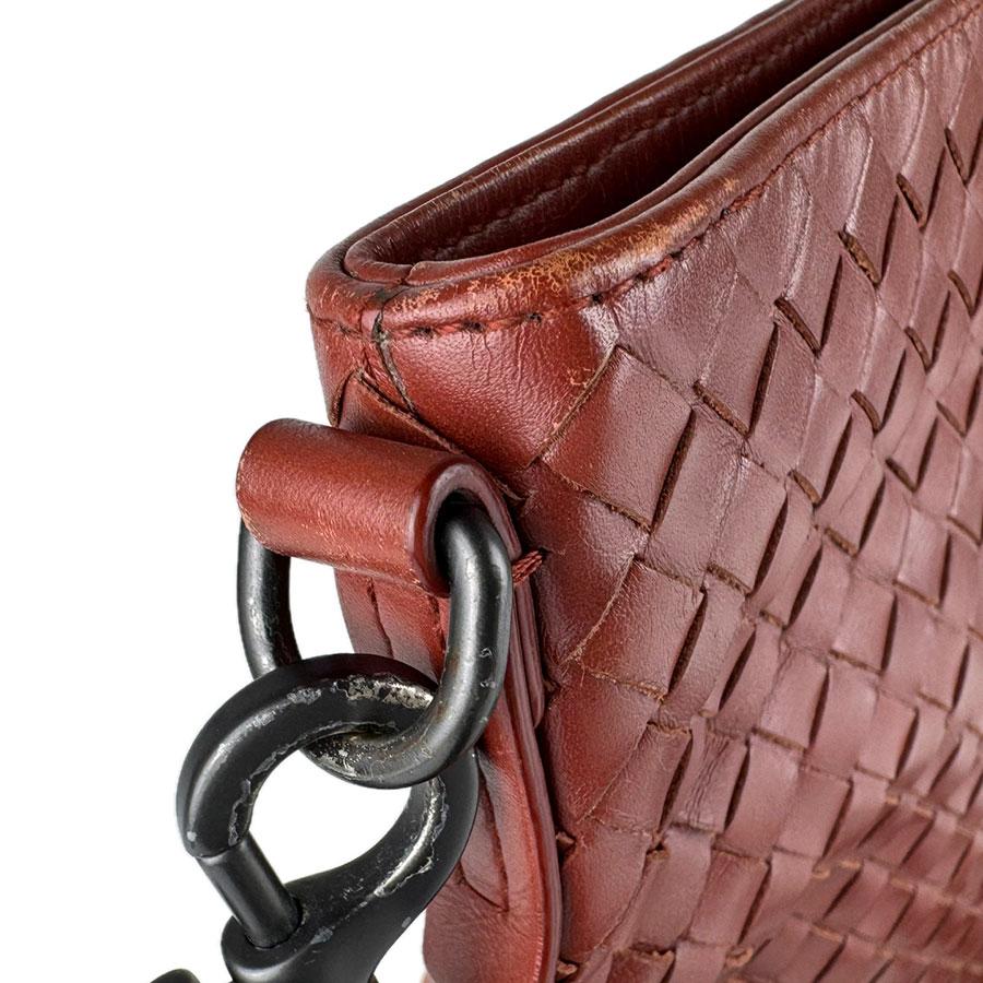 BOTTEGA VENETA イントレショルダーバッグ/ブラウン/イタリア製 ボッテガヴェネタ BOTTEGAVENETA ショルダーバッグ イントレチャート