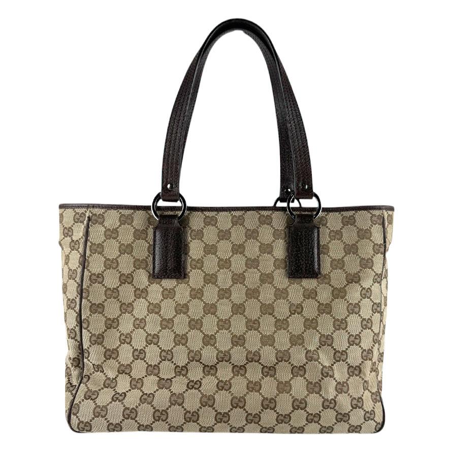 GUCCI（グッチ） トートバッグ ハンドバッグ GGキャンバス/レザー