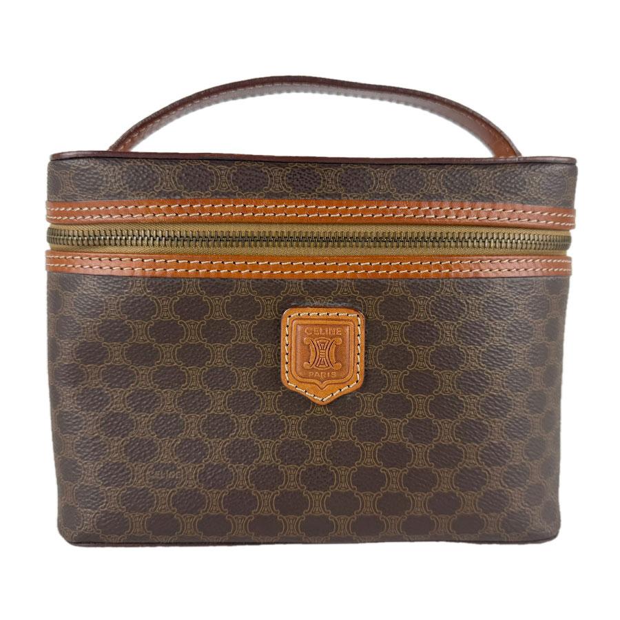 CELINE（セリーヌ） ハンドバッグ マカダム PVCコーティングキャンバス