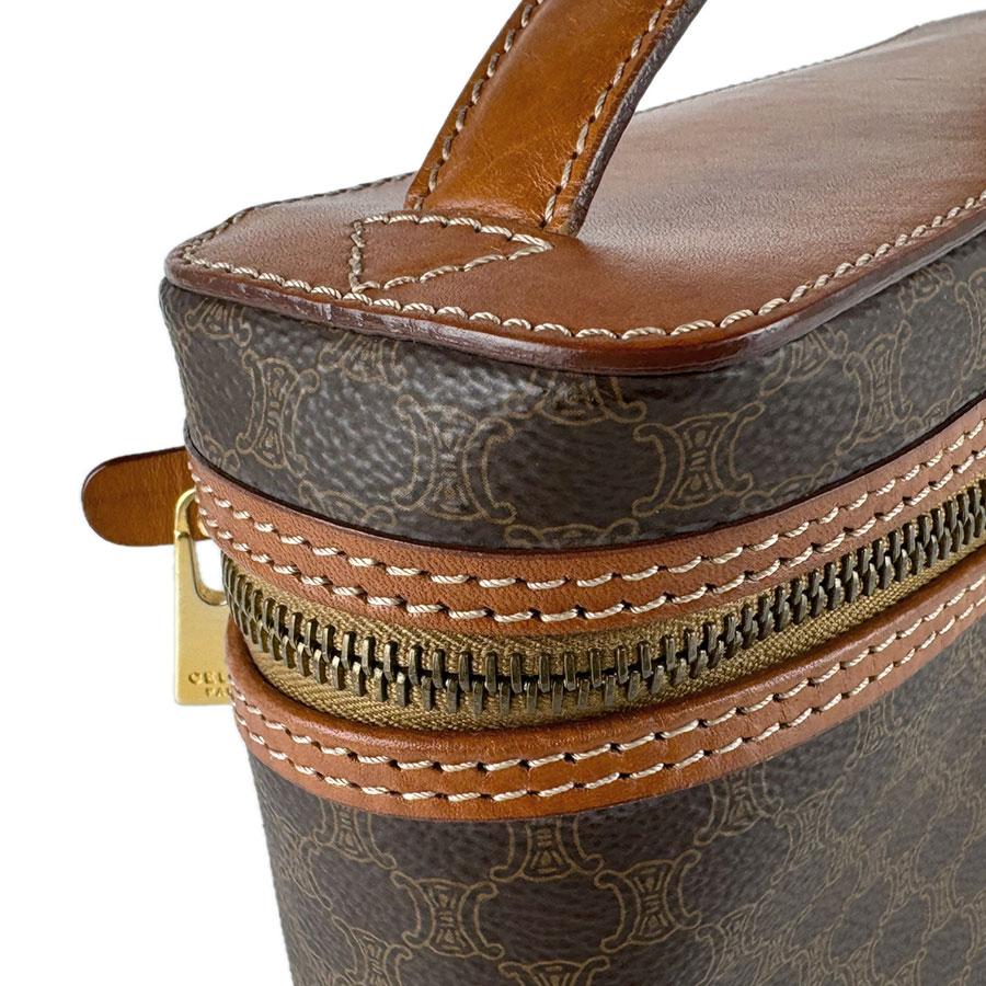 CELINE（セリーヌ） ハンドバッグ マカダム PVCコーティングキャンバス