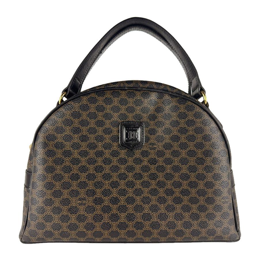 「専用」セリーヌ ハンドバッグ マカダム PVCコーティングキャンバス CELINE（セリーヌ） ハンドバッグ マカダム PVCコーティングキャンバス