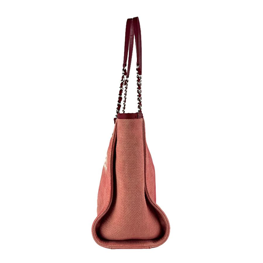 シャネル ドーヴィル MM ショルダーバッグ CHANEL（シャネル） ショルダーバッグ ドーヴィルMM キャンバス/レザー