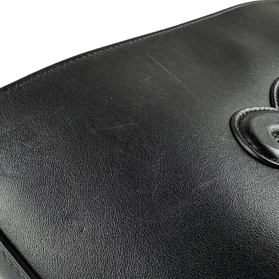 セリーヌ CELINE ショルダーバッグ スモール バスケット キュイル トリオンフ  レザー ブラック ゴールド レディース 送料無料【中古】 z9267 CELINE（セリーヌ） ショルダーバッグ スモール バスケット キュイル