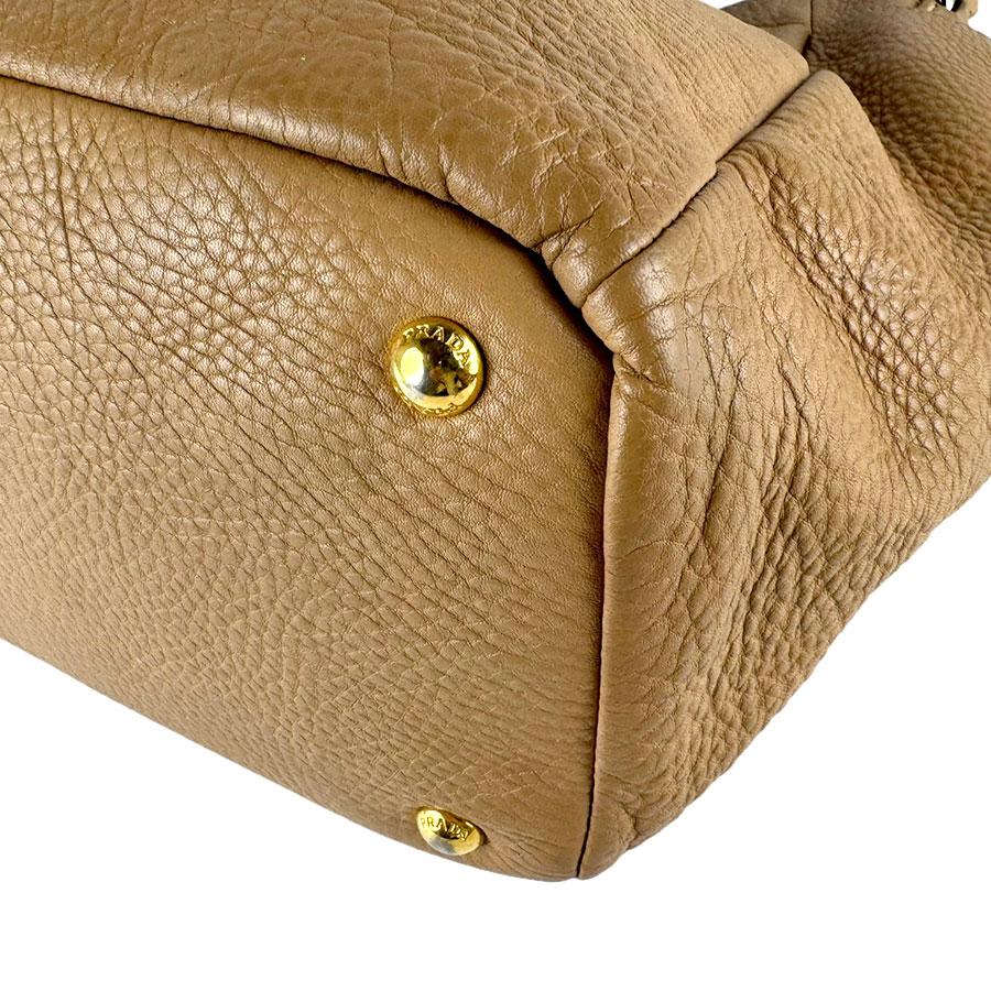 プラダ PRADA ショルダーバッグ レザー ベージュ レディース 送料無料【中古】 z9283 PRADA（プラダ） ショルダーバッグ レザー ベージュ : ブランド